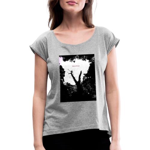 Scarry / Creepy - Women's T-Shirt with rolled up sleeves