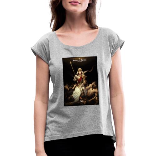 SoW Holy Warrior - T-shirt à manches retroussées Femme