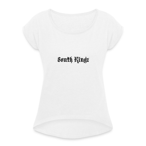 southkingz - T-shirt à manches retroussées Femme