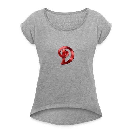 first merch d kids - Women's T-Shirt with rolled up sleeves