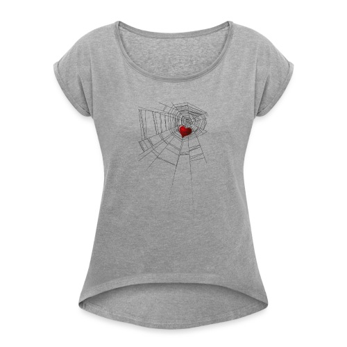 trappola_del_cuore - Maglietta da donna con risvolti