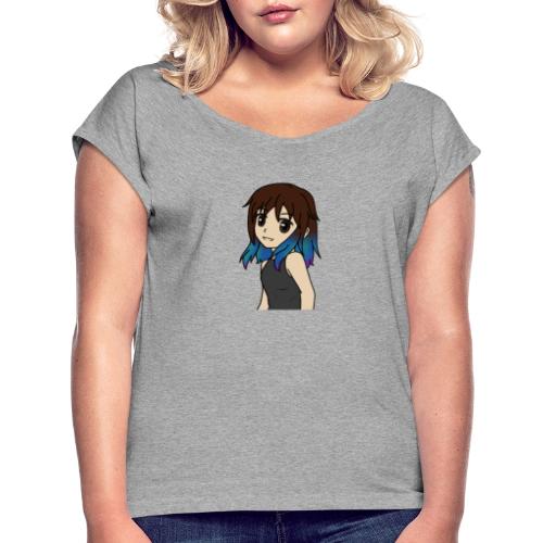 Hanhduzz alene - Dame T-shirt med rulleærmer