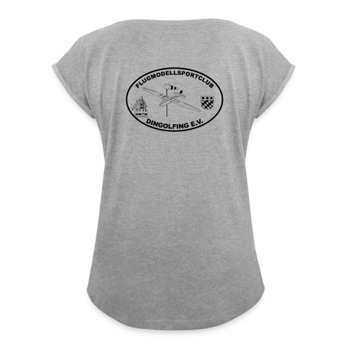 fmsc sw7 - Frauen T-Shirt mit gerollten Ärmeln
