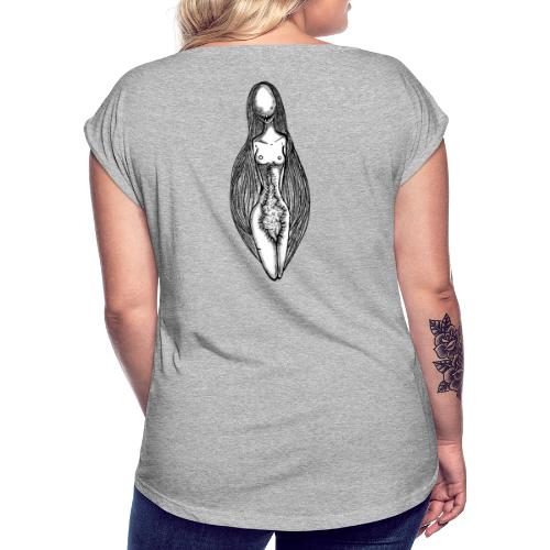 Sinnerman - T-shirt à manches retroussées Femme