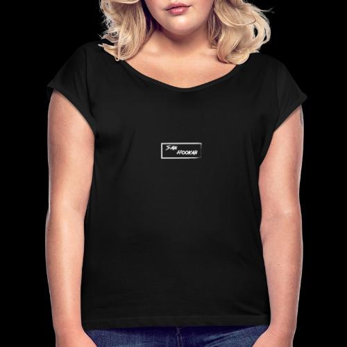 Design 2 - Frauen T-Shirt mit gerollten Ärmeln
