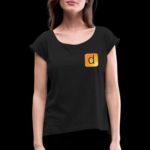 d-signs d - Frauen T-Shirt mit gerollten Ärmeln