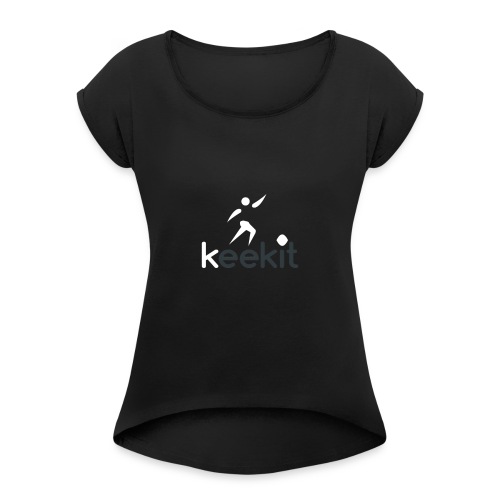 keekit - T-shirt à manches retroussées Femme