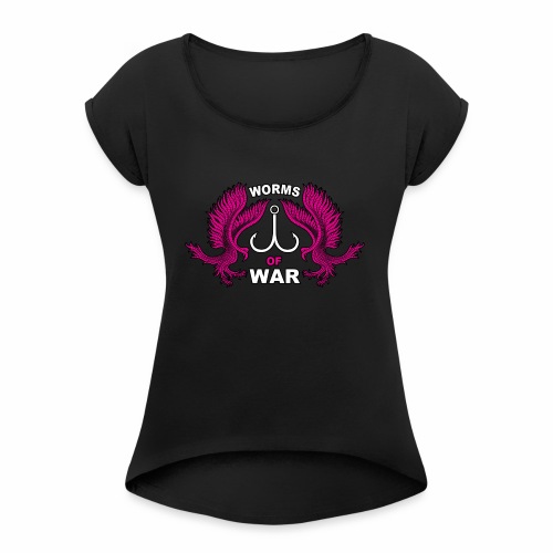worms of war - T-shirt à manches retroussées Femme