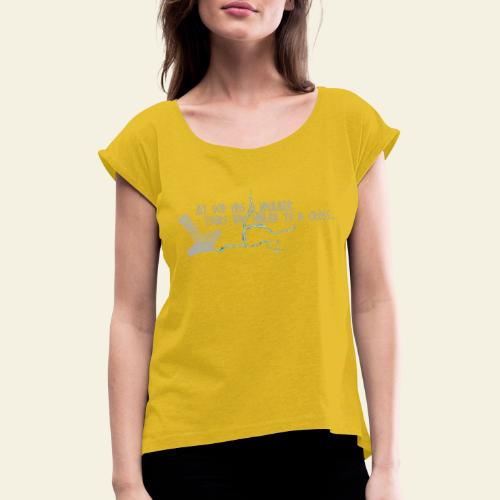 mjlner - Dame T-shirt med rulleærmer