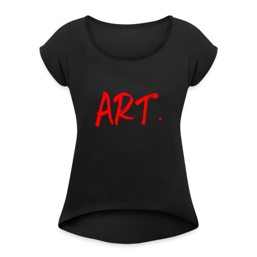 Art. - T-shirt à manches retroussées Femme