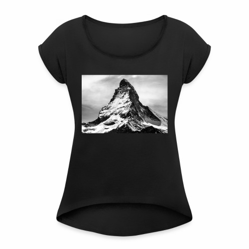 Matterhorn - Frauen T-Shirt mit gerollten Ärmeln