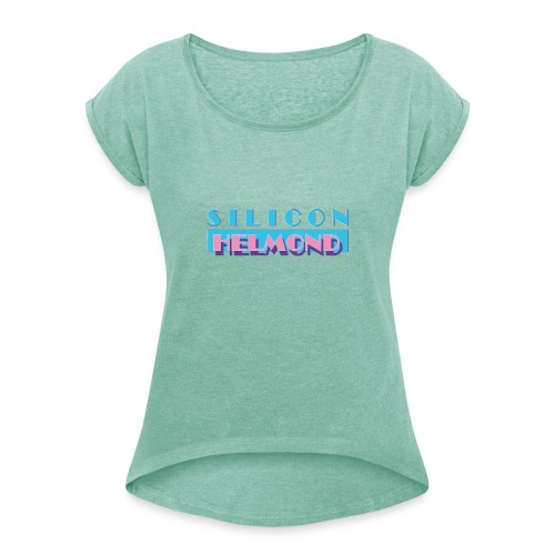 Silicon Helmond - Vrouwen T-shirt met opgerolde mouwen