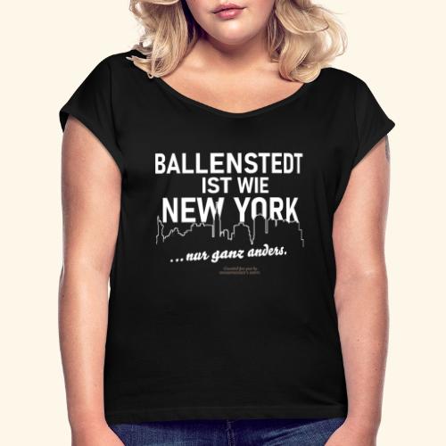 Ballenstedt - Frauen T-Shirt mit gerollten Ärmeln
