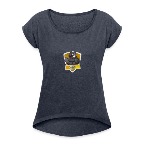 QUICK GAMING - Women's T-Shirt with rolled up sleeves