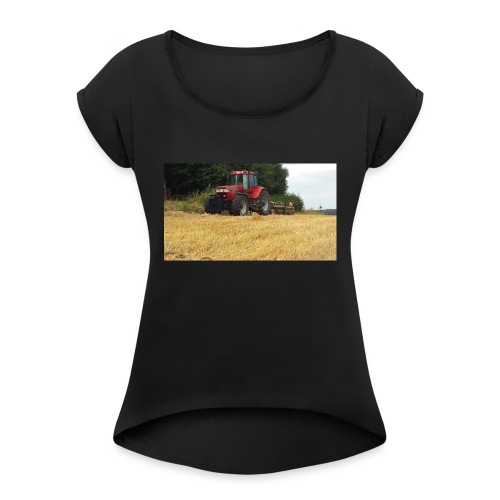 Case magnum 7230 - Frauen T-Shirt mit gerollten Ärmeln