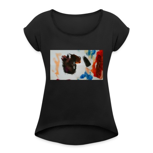 PETIT CHIEN - T-shirt à manches retroussées Femme