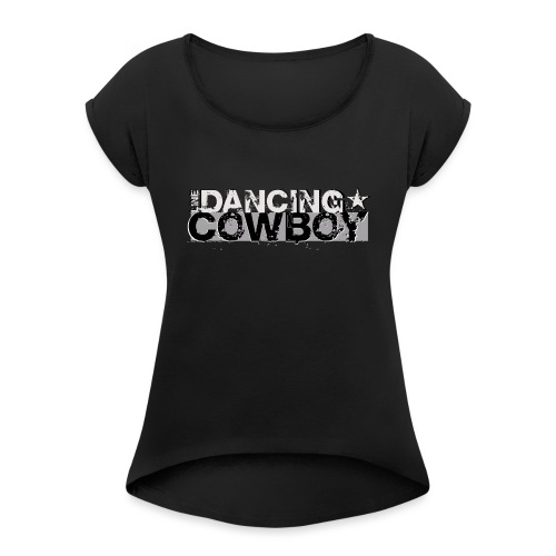 kl_linedance69 - Dame T-shirt med rulleærmer