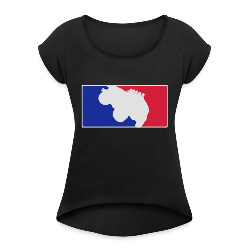 NBC League - Frauen T-Shirt mit gerollten Ärmeln