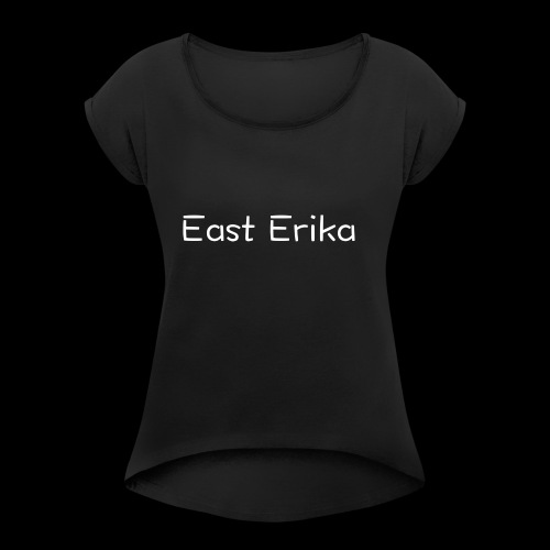 East Erika logo - Maglietta da donna con risvolti