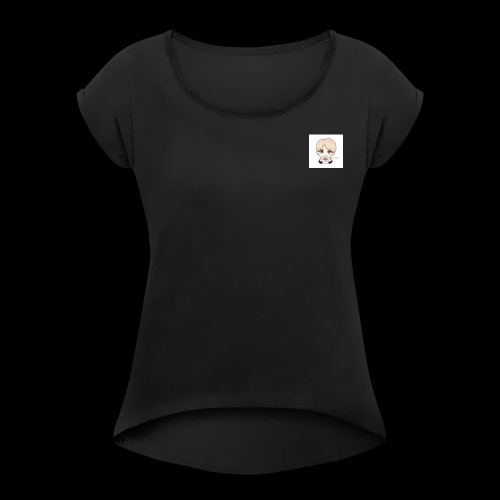 jimin1 - T-shirt à manches retroussées Femme