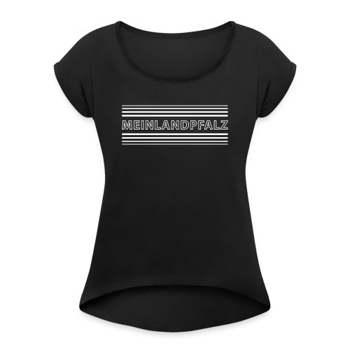 MLP-STRIPES - Frauen T-Shirt mit gerollten Ärmeln