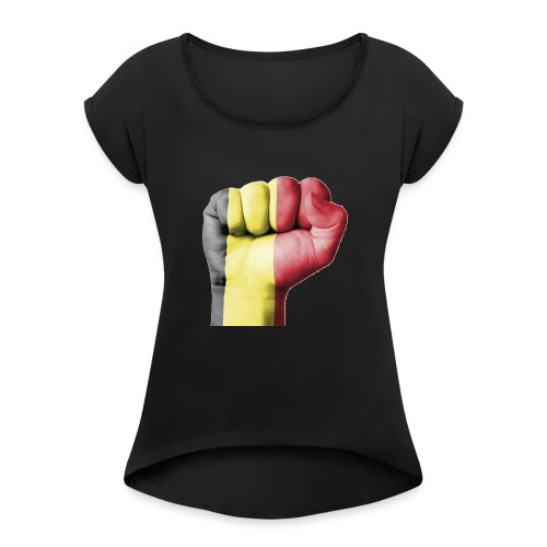 La résistance Belge - T-shirt à manches retroussées Femme