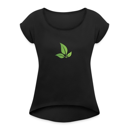 #ami_nature #recyclage #jour_nature - T-shirt à manches retroussées Femme