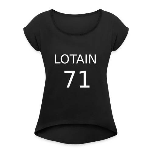 LOTAIN - Maglietta da donna con risvolti