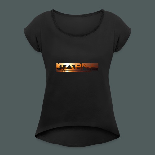 Camiseta KizzBass (Diseño Verano) - Camiseta con manga enrollada mujer