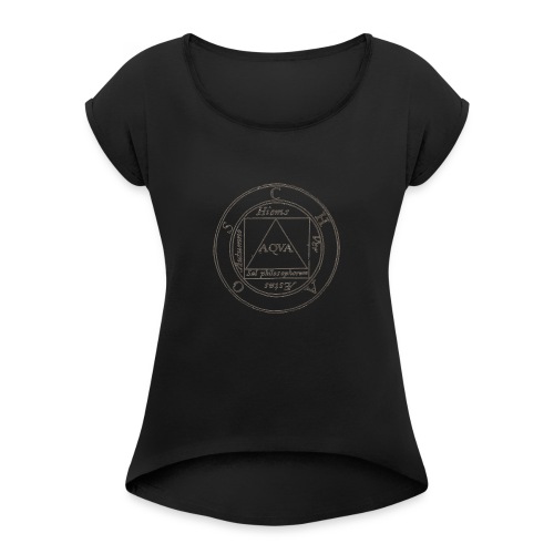 Alchemist Chaos - T-shirt à manches retroussées Femme