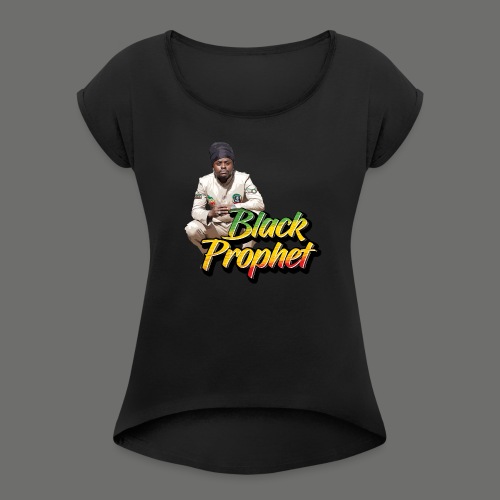 BLACK PROPHET - Frauen T-Shirt mit gerollten Ärmeln