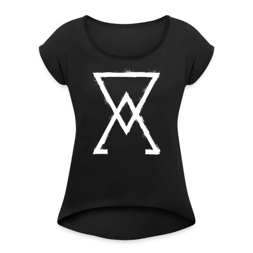 symbol arsenic 1 - Frauen T-Shirt mit gerollten Ärmeln