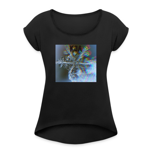 snowey - Women's T-Shirt with rolled up sleeves