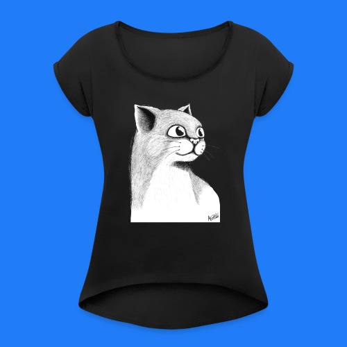 CAT HEAD by AGILL - T-shirt à manches retroussées Femme