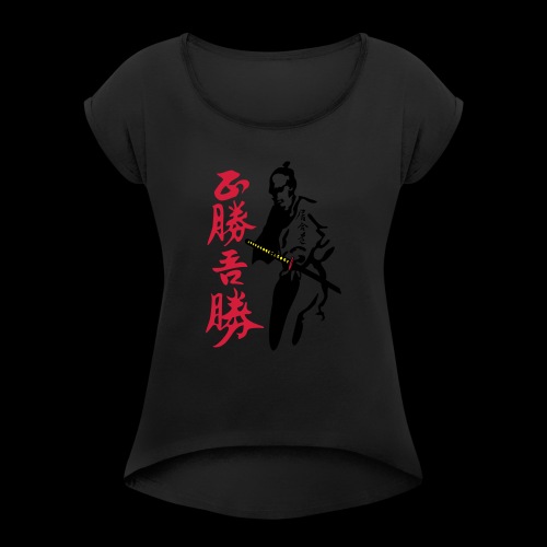 Bushi Night Hunter - Dame T-shirt med rulleærmer
