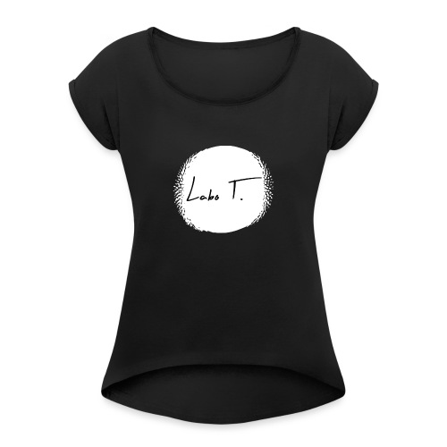 Labo T. - white - Women's T-Shirt with rolled up sleeves