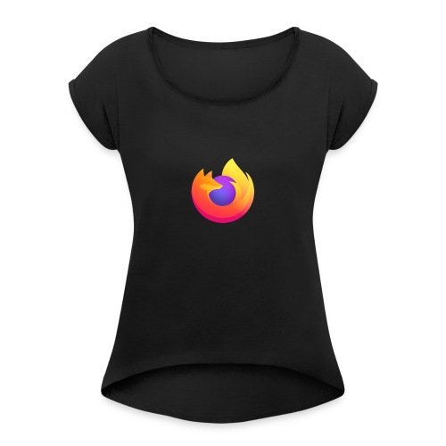 Firefox - T-shirt à manches retroussées Femme