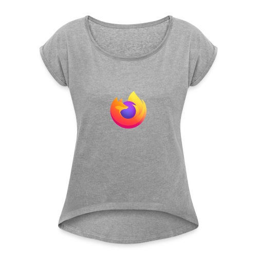 Firefox - T-shirt à manches retroussées Femme