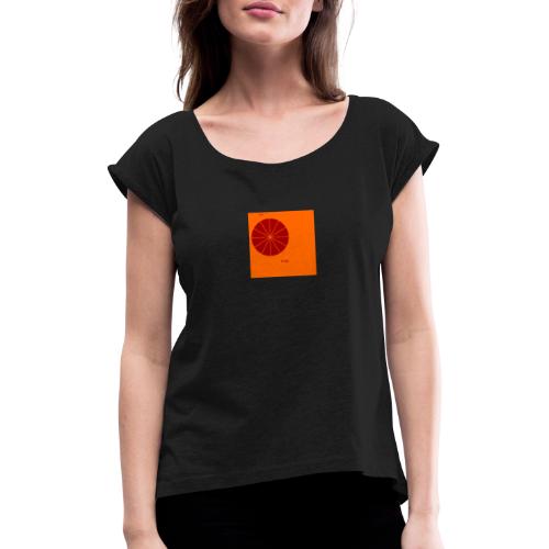 soirfine - Frauen T-Shirt mit gerollten Ärmeln