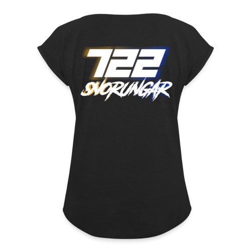 722 standard design 2017 - T-shirt med upprullade ärmar dam