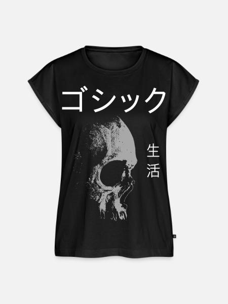 Gothic Life - Frauen Premium Bio Top - Schwarz