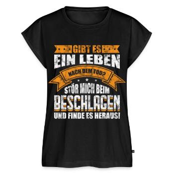 Hufschmied Berufung - Frauen Premium Bio Top - Schwarz - Vorne - AI Model Female 172 light (172cm)