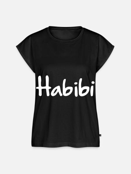 Habibi - Frauen Premium Bio Top - Schwarz