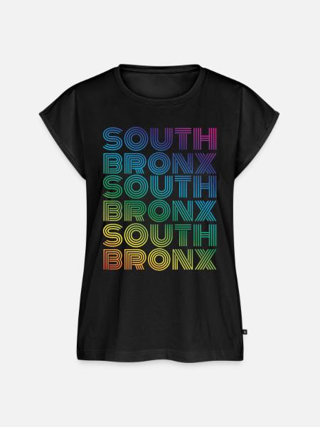 South Bronx - Frauen Premium Bio Top - Schwarz
