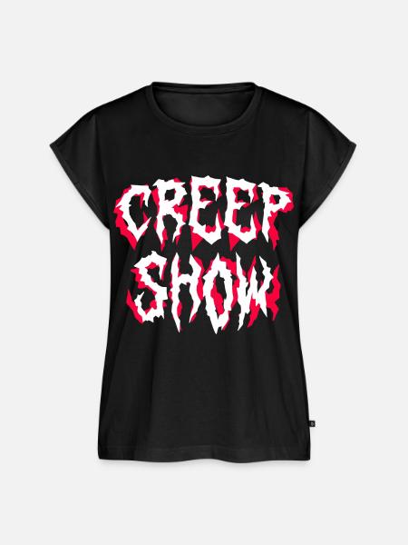 Grusel-Show - Frauen Premium Bio Top - Schwarz