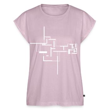 architecture - Haut bio Premium Femme - rose poudré - Devant - AI Model Female 172 light (172cm)