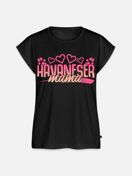 Havaneser - Frauen Premium Bio Top - Schwarz