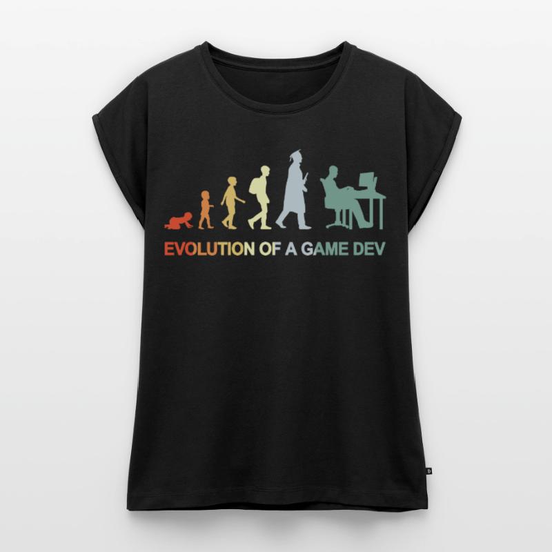 Game Dev Evolution Women’s Premium Organic Top
