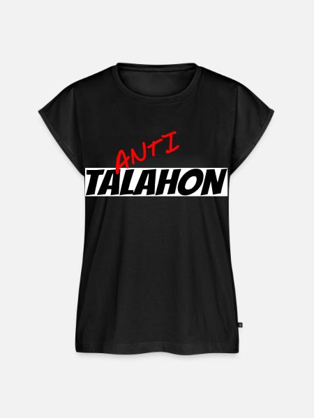 Anti Talahon - Frauen Premium Bio Top - Schwarz