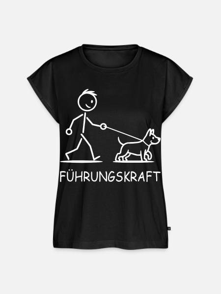 Führungskraft Hundebesitzer Geschenke - Frauen Premium Bio Top - Schwarz